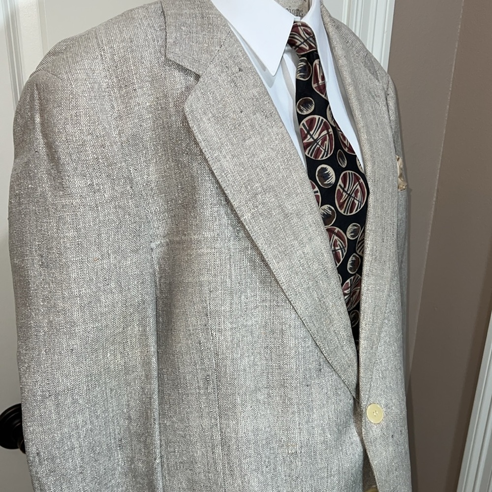 English Manor 🇬🇧 Lightweight Linen Blazer in Excellent Condition - Picture 5 of 14